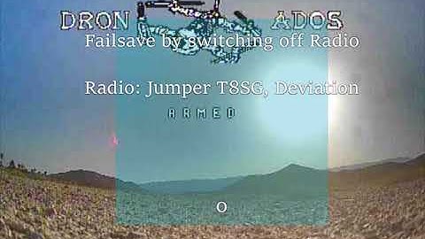 GPS Rescue Failsafe test switching off Radio