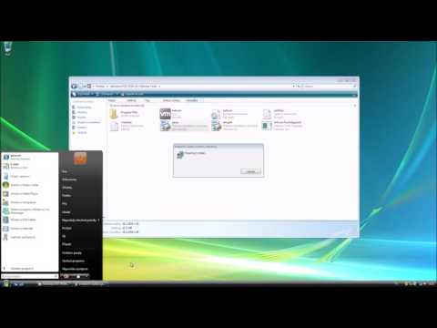 Video: Jak Nainstalovat Systém Vista Do Počítače