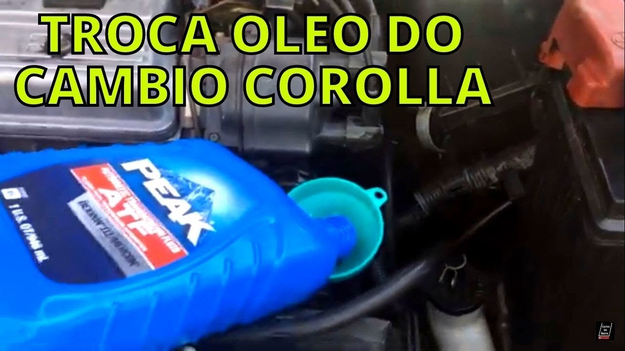 Como Trocar o Óleo do Cambio Automático Corolla 1998 a 2002 em Casa