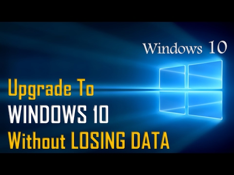 How To Upgrade Windows10 Without Losing Data | Windows 10 Secrets - YouTube