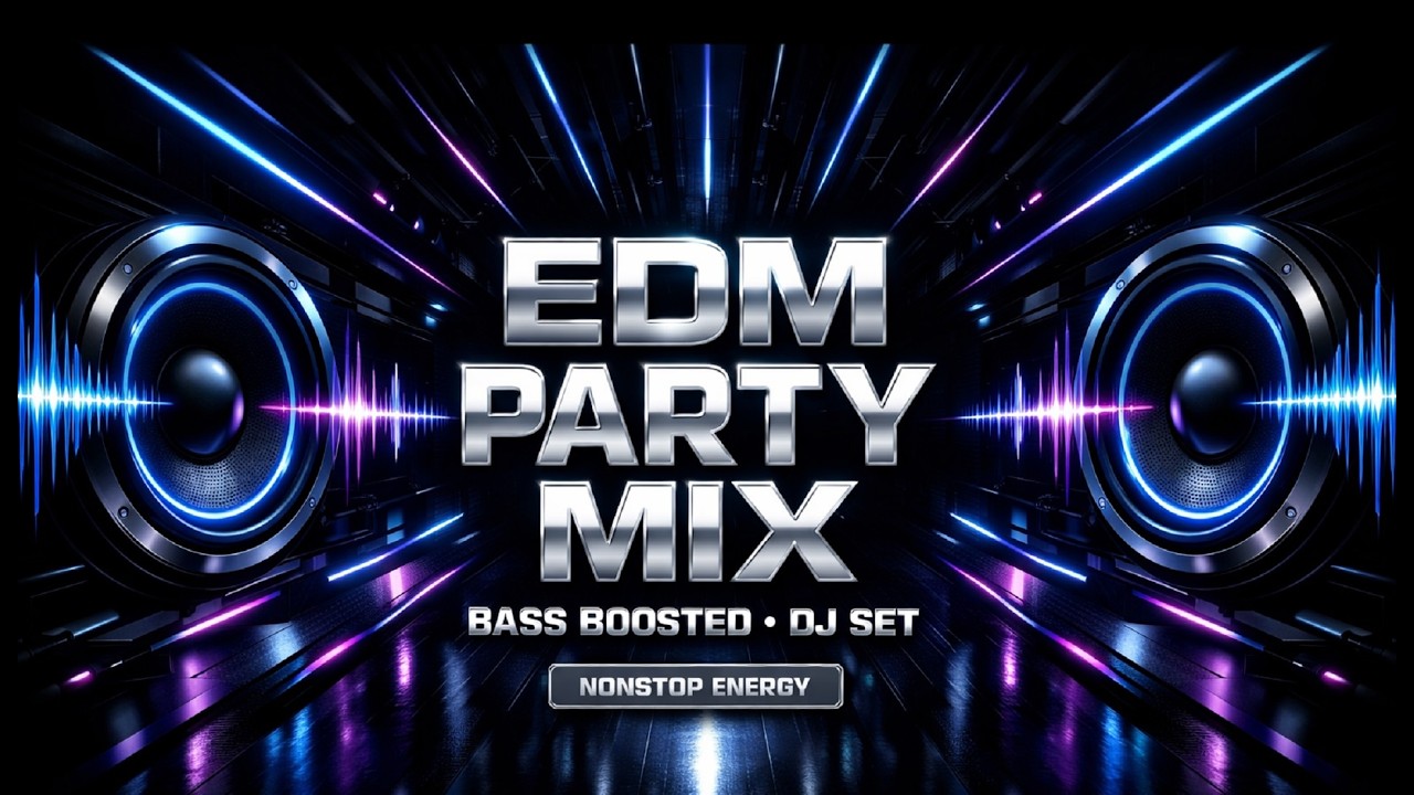 🎶🎵 EDM Party Mix  | Techno Bass Boosted Energy DJ Set 🎵🎶 | Global Music