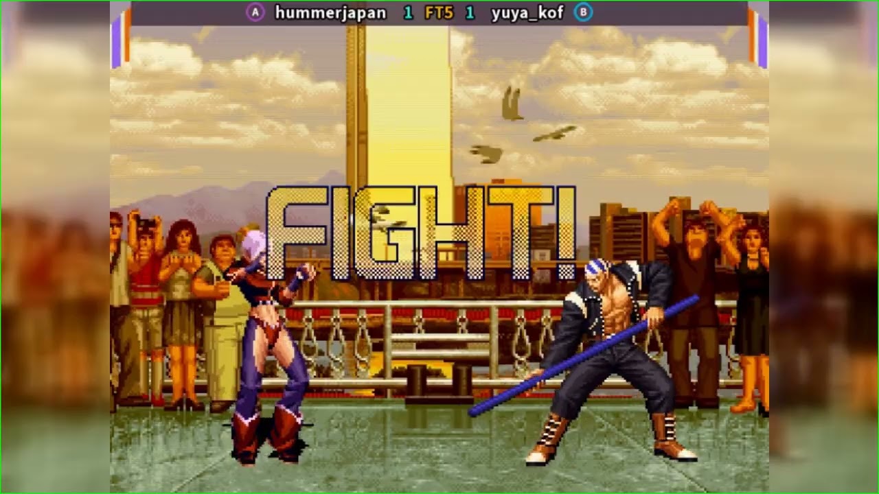 Fightcade 👊 The King Of Fighters 2002 👊🏾 Hummerjapan 🇯🇵 🆚 Yuya_kof 🇯🇵 FT5 👊