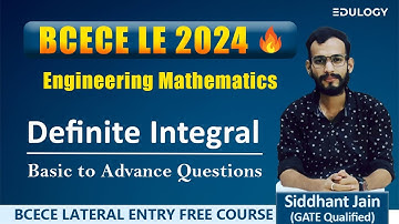 BCECE LE MATHEMATICS CLASS | Definite Integral | Basic से Advance Questions की Practice #bcecele
