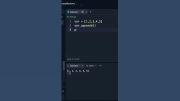 Append() Method In Python Lists #shorts