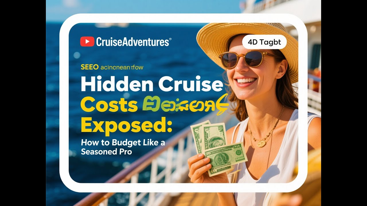 Раскрыты скрытые расходы на круиз. Как составить бюджет, как опытный ПРОФИ. 