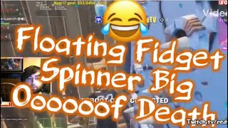 Fortnite Season 9 Fail.. Twitch Streamer Fall Damage Slip Stream