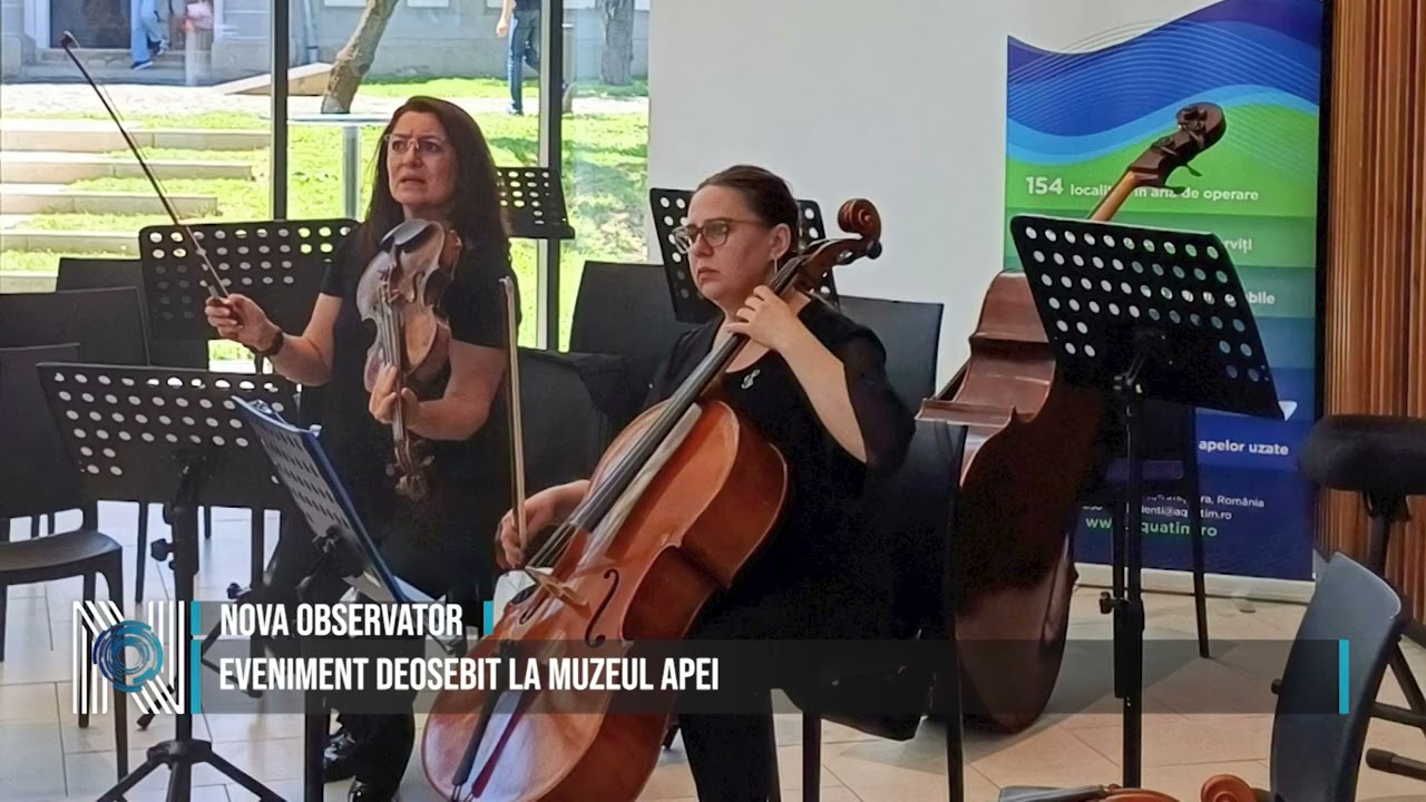 Eveniment deosebit la Muzeul Apei Eveniment deosebit la Muzeul Apei