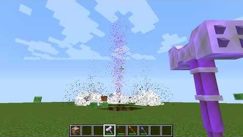 Minecraft - Epic 3D Weapons w/ One Command | Vanilla 1.10