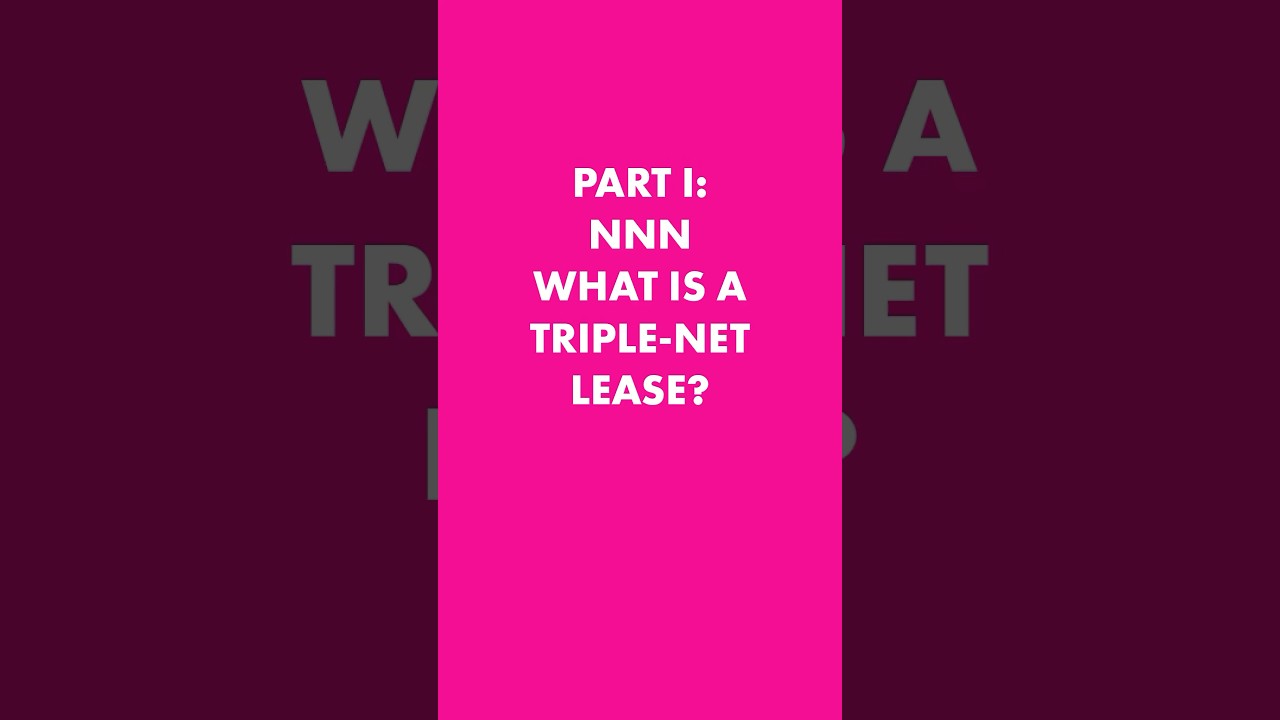 The Power of Triple-Net Leases Revealed | Real Estate Investment Secrets Part i 