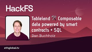 Tableland 🛠 Composable data powered by smart contracts + SQL