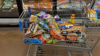 $100 WALMART Foodstamps Grocery Shopping Living In A Shelter As A Single Mom❤️‍🔥