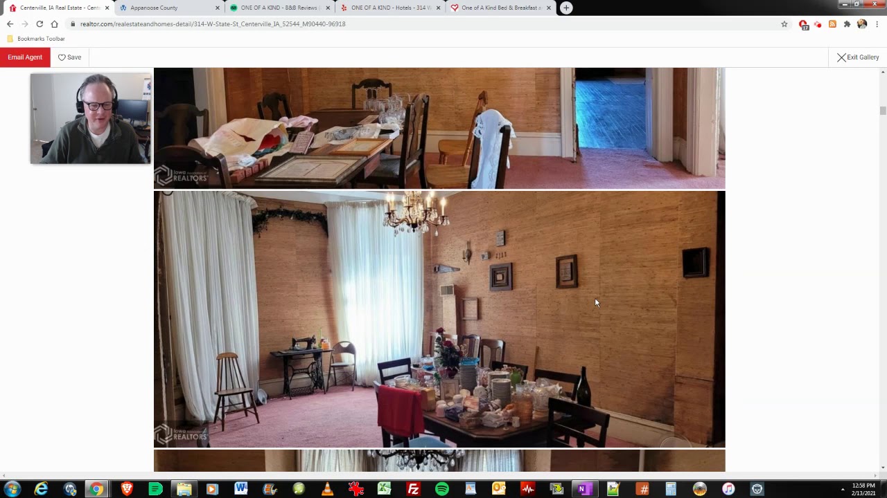 Realtor Recon for Artists #12  - 15 bedroom mansion in Centerville, Iowa, for $70,000