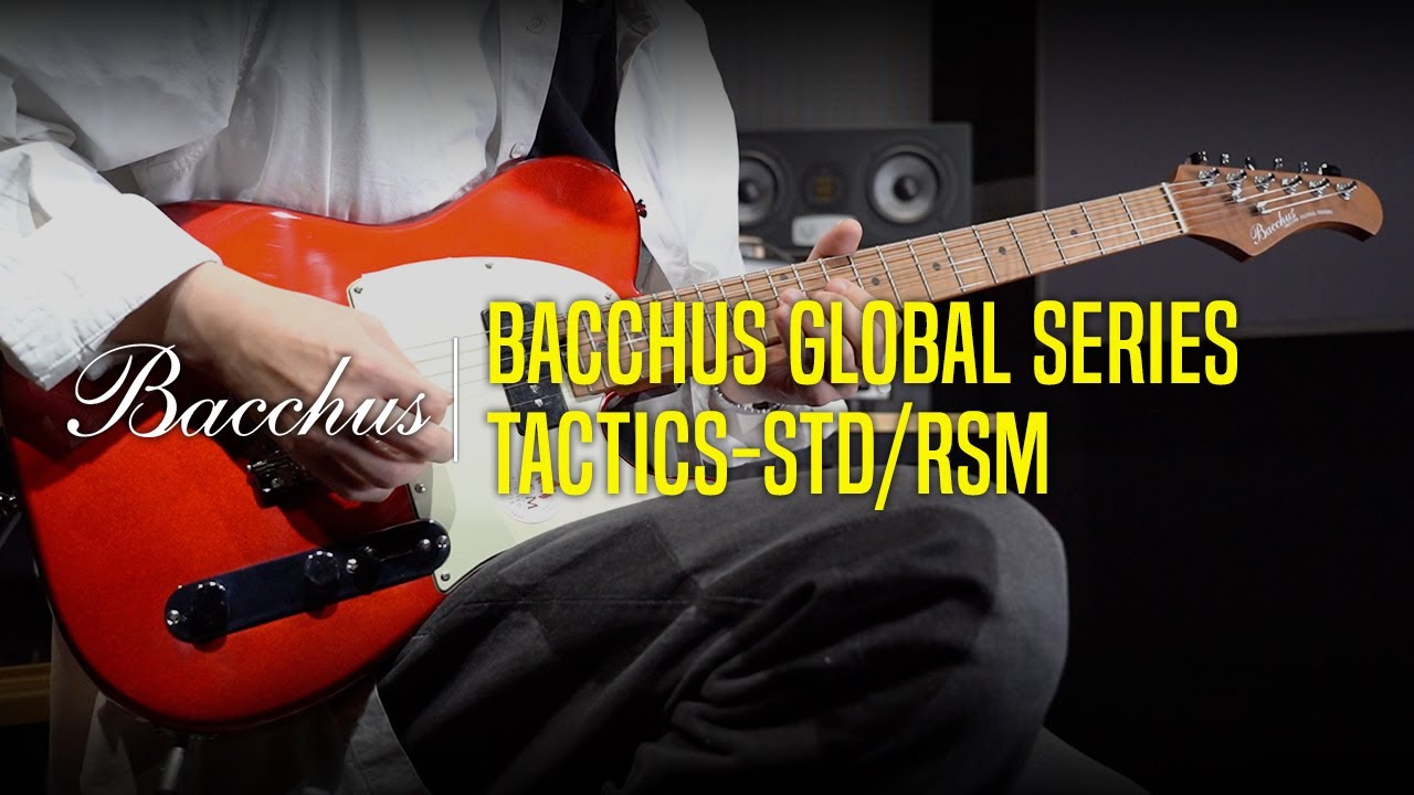 Bacchus Global Series TACTICS-STD/RSM Demo - 'Michael Eugene Archer' by  Guitarist 'Sangwoo Kim'(김상우)