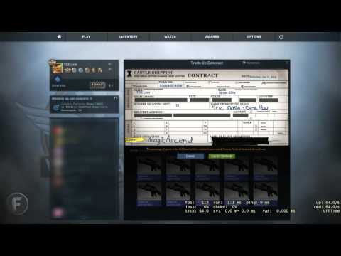 CS:GO Trade Up Contract l Five-Seven Case Hardened?! - YouTube
