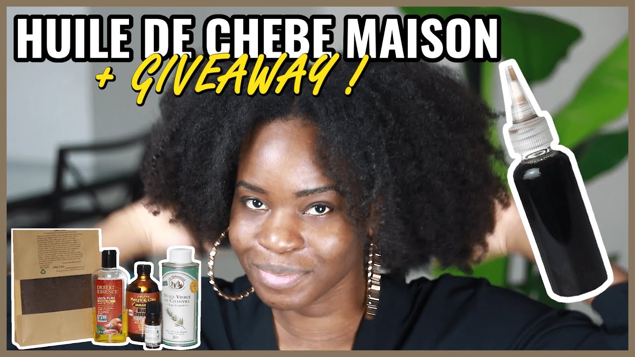 Huile de chébé maison + GIVEAWAY 