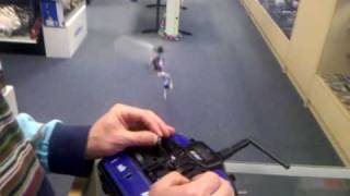 E-Flite Blade SR demo at Victors Hobbies in Newark, CA