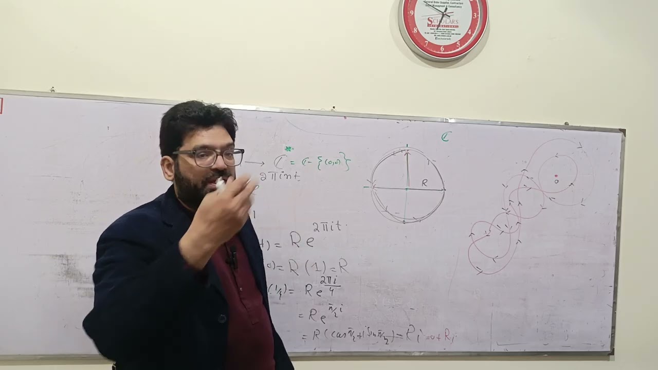 Lecture 31B: Winding number of a curve relative to a point