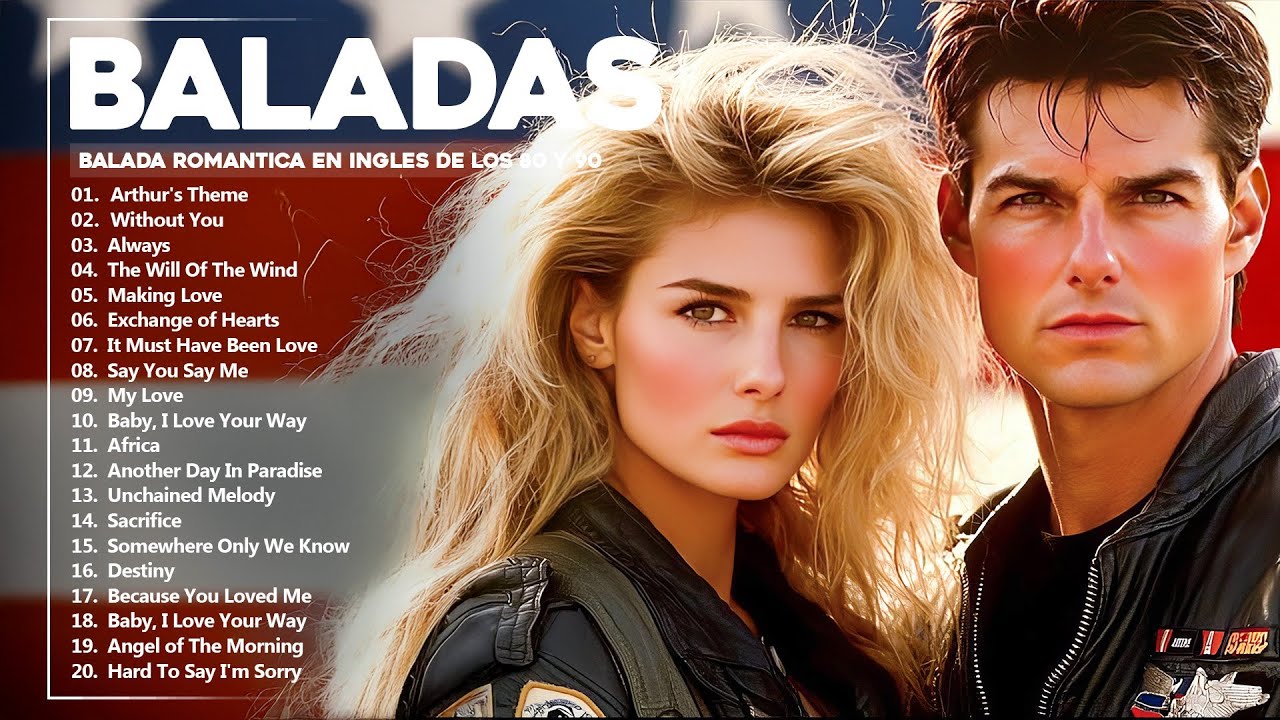 Las 100 Mejores Baladas Romanticas En Ingles De Los 80 90 Mix - Musica Romantica De Amor