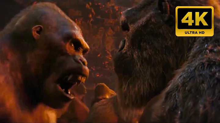 Kong Punches An Ape Scene In 4K | Godzilla x Kong: The New Empire