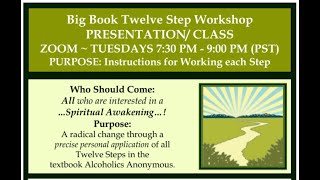 Celebrity 17 Step Two - Decision about GOD (BB p.45-47) Wealth