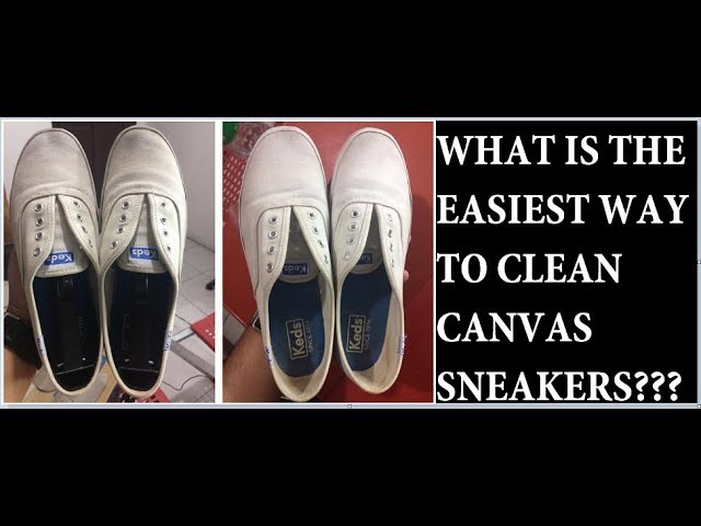 How to Clean White Canvas Shoes: 14 Steps (with Pictures)