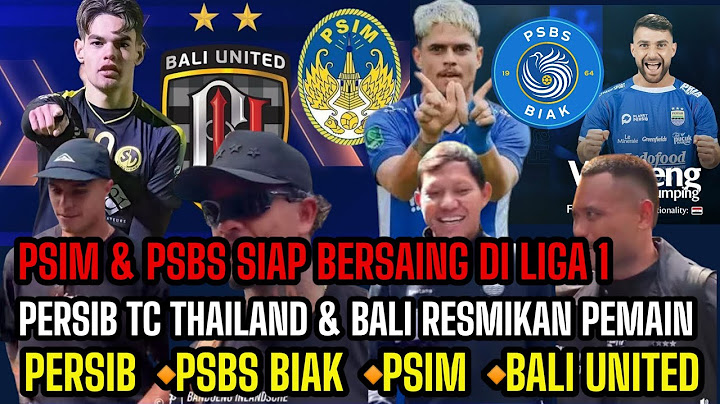 Berita bali united hari ini ‼️ PERSIB BANDUNG | BALI UNITED | PSBS BIAK | PSIM JOGJA |