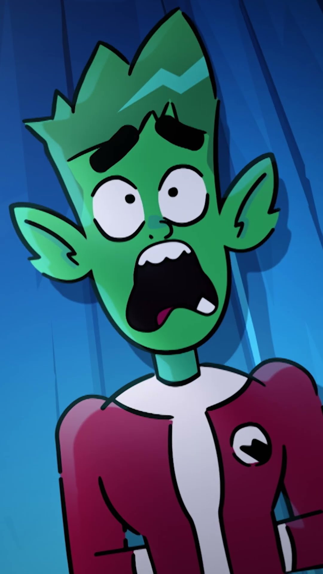 The Haunted House! ?? | Beast Boy: Lone Wolf | Cartoon Network #shorts