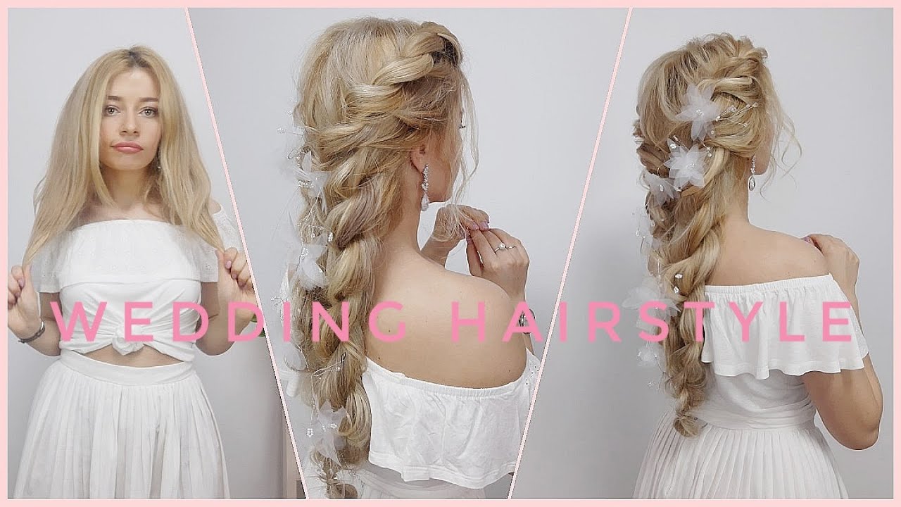 Cute Messy Half up Pigtails(Platinum Blonde)