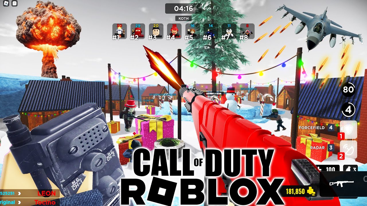 🎉Esta es la mejor Copia de Call Of Duty en Roblox (Gunfight Arena ...