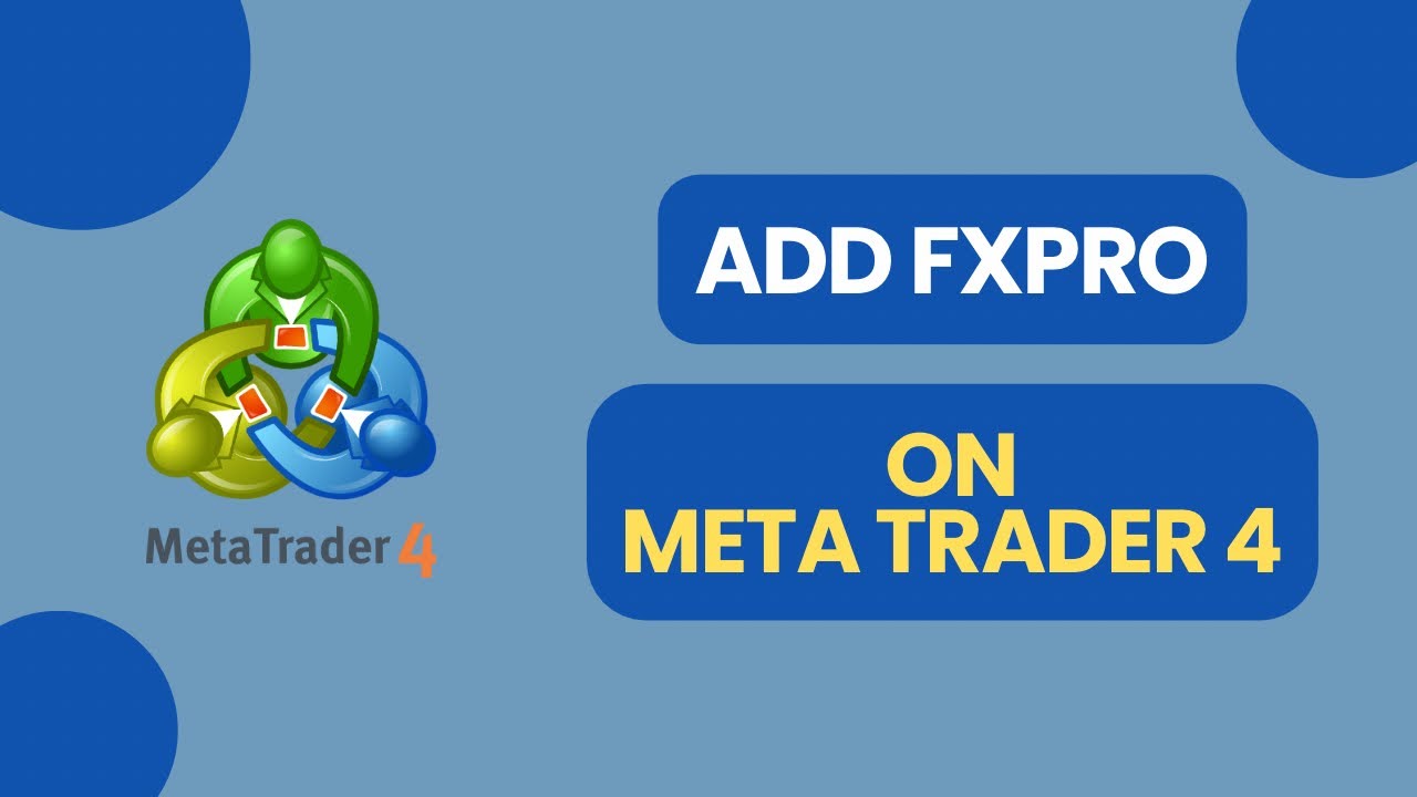 How to Add FXPRO on Meta Trader 4 in 2024? - YouTube