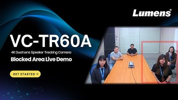 [Demo Video] VC-TR60A Blocked Area | Lumens ProAV