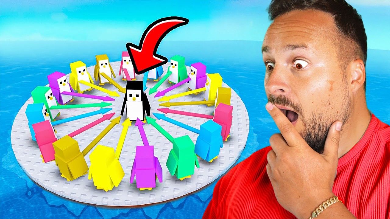 PINGUIN KNOCKOUT Minigames in ROBLOX eskaliert!
