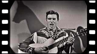 MARVIN RAINWATER - The Albino Pink-Eyed Stallion (1955) TV vidéo clip (remastered sound)