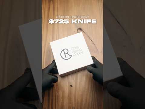 This $725 Knife Was FreeHanded? (Chris Reeve Small Sebenza 31 Unique Graphic)