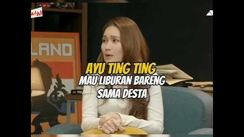 Holiday bareng nih Ayu Ting Ting sama Desta. #shorts #desta #ayutingting #vincentrompies #vindes