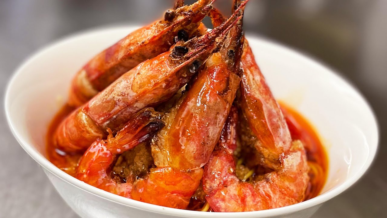 【ガリハラ】にんにく海老ラーメン　Super garlic shrimp ramen