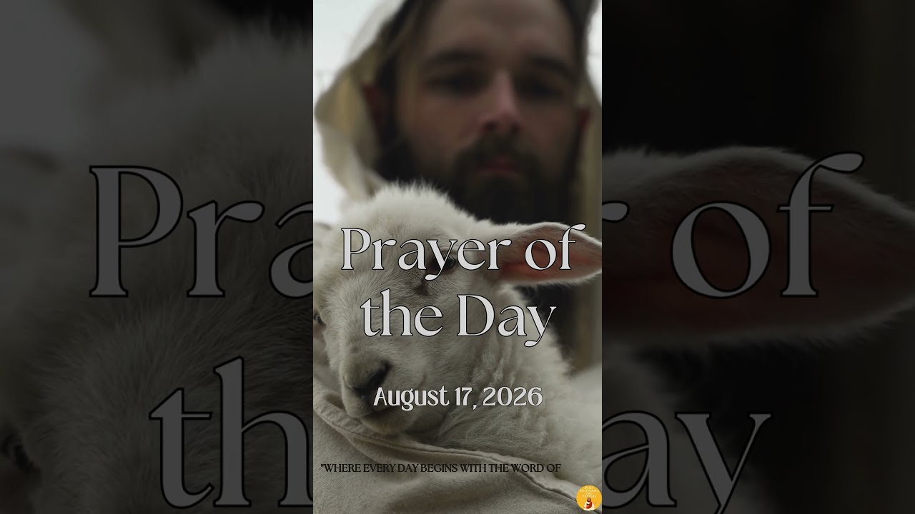 Prayer of the Day | August 17, 2026 #prayer #dailyprayer #jesuslovesyou