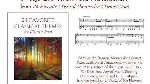 March (from The Nutcracker) (clarinet duet)