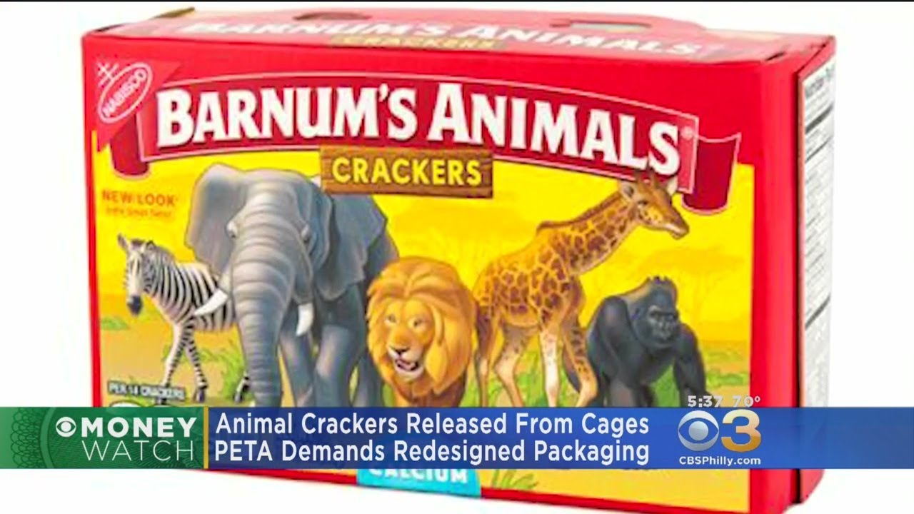 Animal crackers' animals "freed" as boxes get new look
