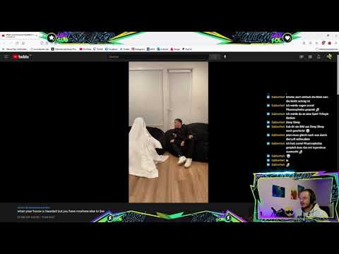 Reaction #2 auf when your house is haunted but you have nowhere else to live!