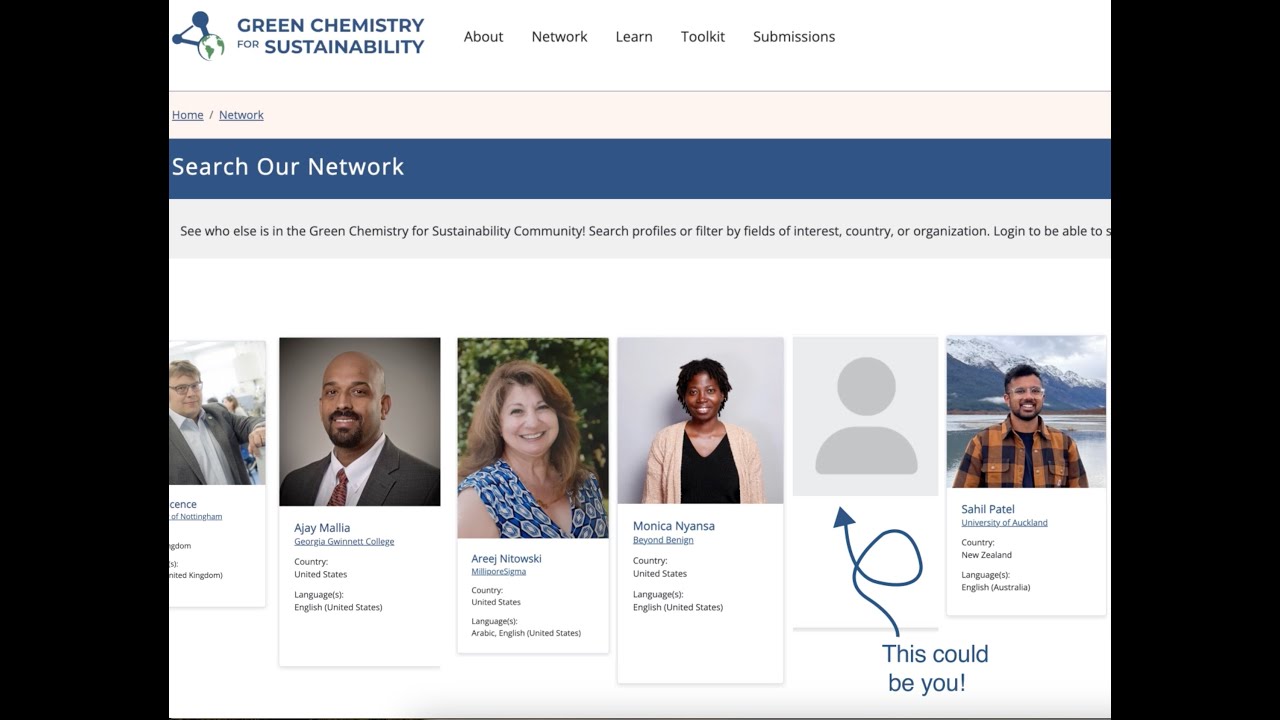 Green Chemistry for Sustainability: Now Live!