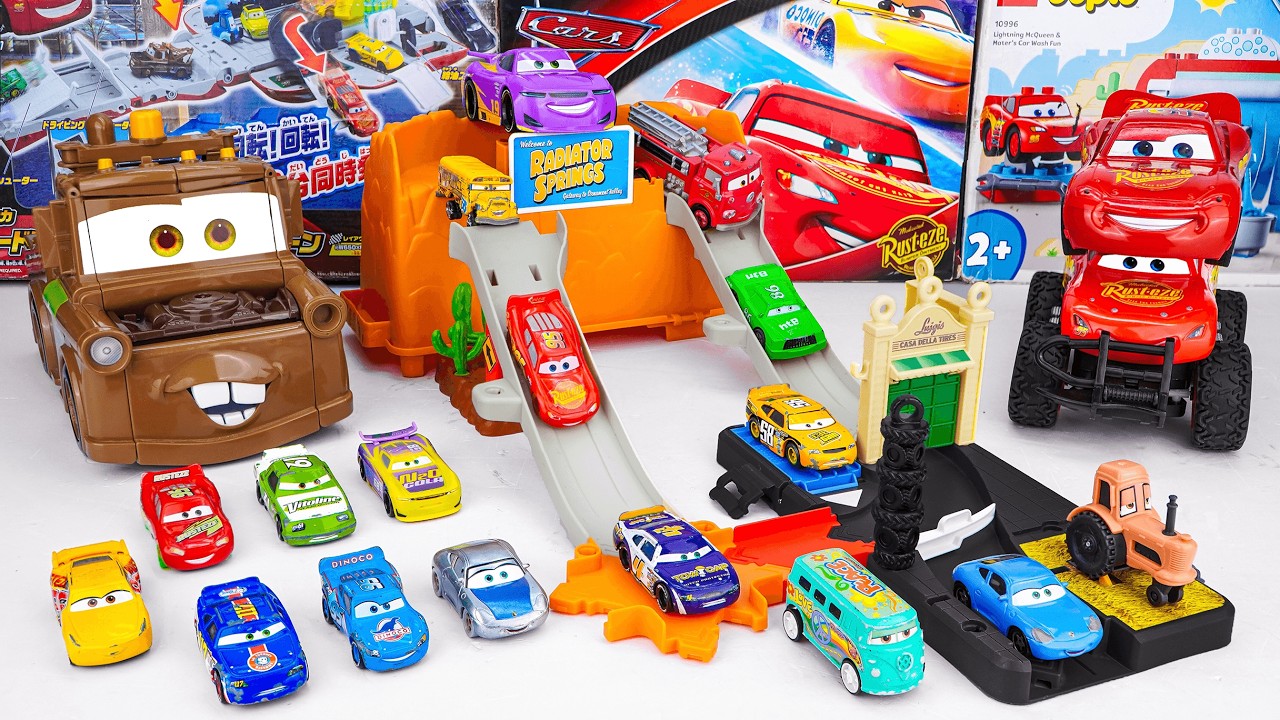 Disney Pixar Cars Unboxing Review | Mattel Disney Pixar Cars