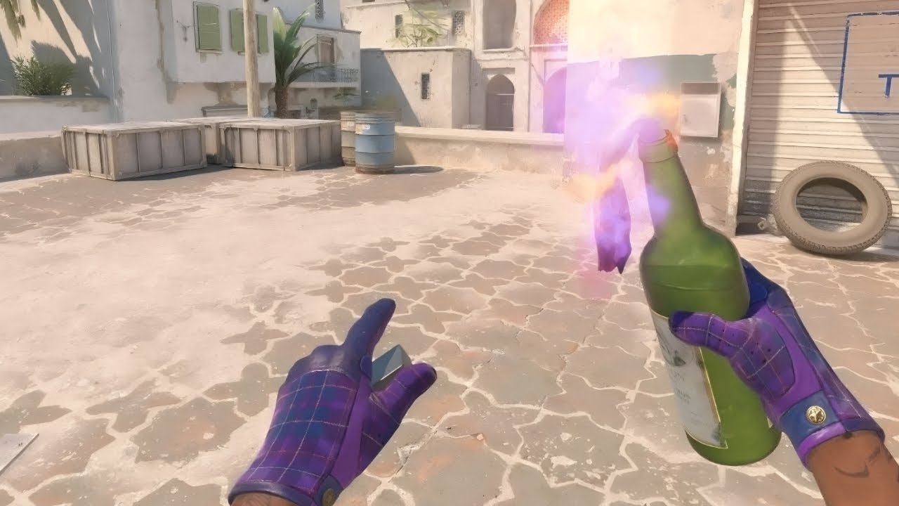 ВСЕ МОЛОТОВЫ НА DUST 2 CS2! ALL THE MOLOTOVS ARE ON DUST 2 CS2!