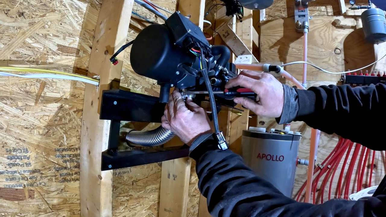 Installing a Hydronic Diesel Heater for Radiant Heat