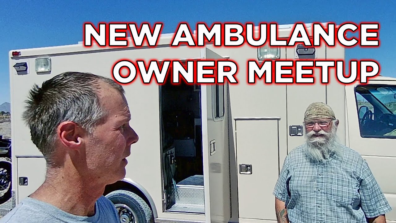 New Fleet Member Bob Wells Cheap RV Living Tours My Rig Ambulance