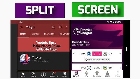 How to enable split-screen multitasking in Android 11! //Split Screen On Android