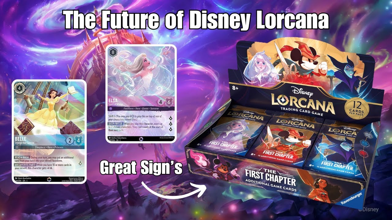 lorcana first chapter card value Amazon.com: Ravensburger Disney Lorcana TCG: The First Chapter Gift Set |  Deluxe Collectible Set with Over 200 Art Pieces main image 0