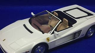 Finished work : Monogram 1/24 Ferrari Testarossa Convertible