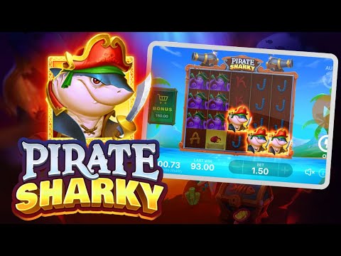 NEW SLOT by PLAYSON 🦈 Pirate Sharky, Are You Ready to Win? 🤑