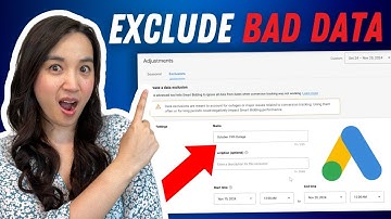 Set Up Data Exclusions in Google Ads